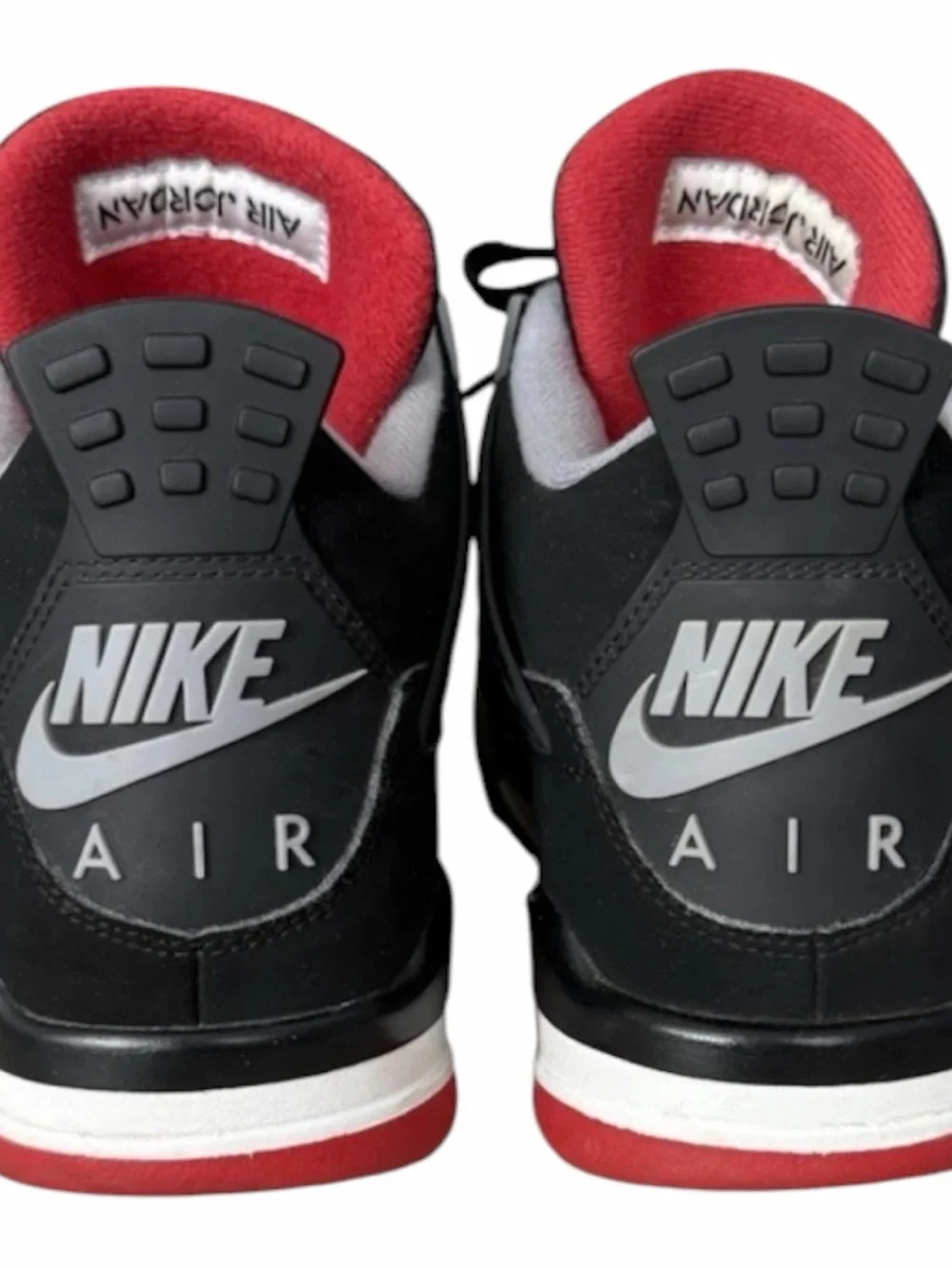 2019 Nike Air Jordan 4 IV Retro OG 308497-060 Bred Black Cement Mens Size 8.5